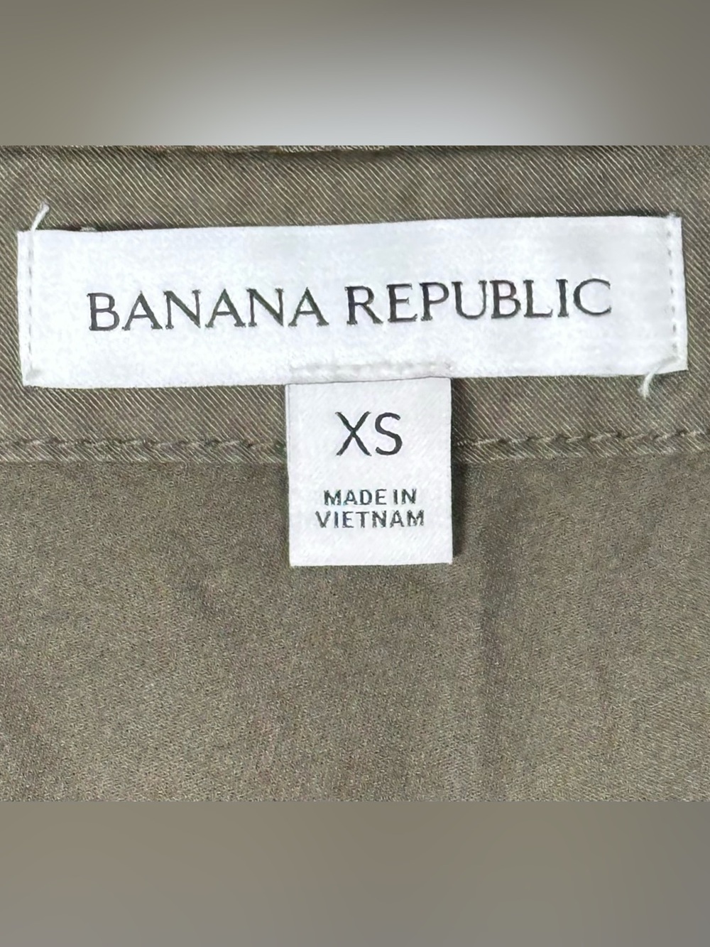 Banana Republic The White Lotus Olive Green Oversized Fisherman Drawstring Pants - Picture 9 of 12